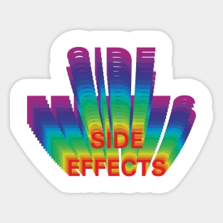 SIDE EFFECTS Sticker